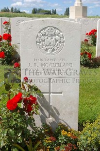 SPANBROEKMOLEN BRITISH CEMETERY - McCLELLAND, J R